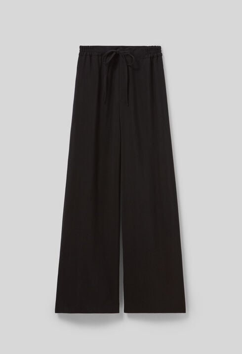 Pantalon fluide élastiqué