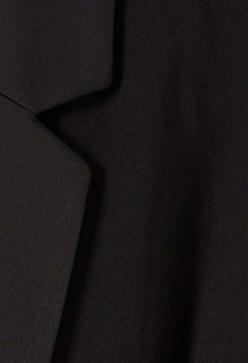 Robe cache-cœur col tailleur