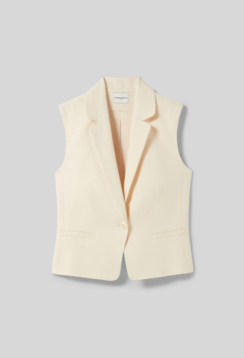 Veste de tailleur sans manches
